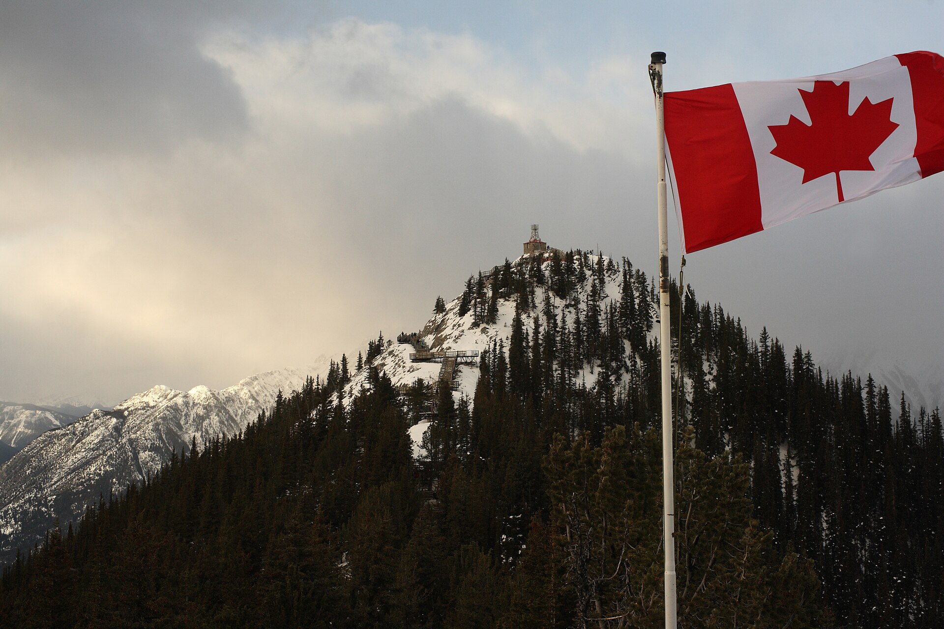 Sanson Peak weather station